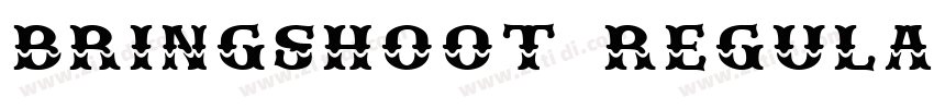 BRINGSHOOT REGULAR字体转换 BRINGSHOOT REGULAR字体转换